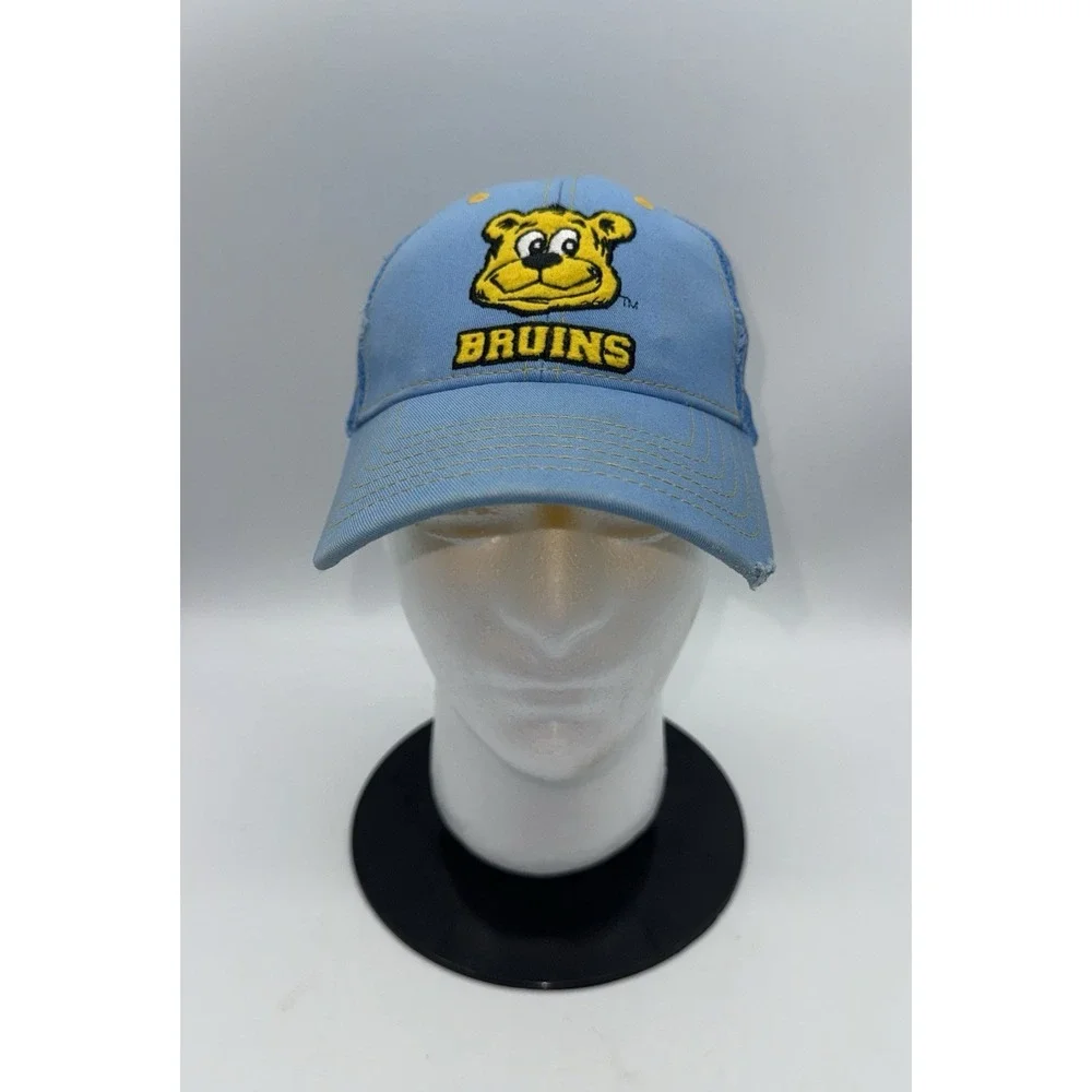 Vintage BRUINS UCLA Cap Hat Mesh Trucker Snapback Student Body Tag College Vault